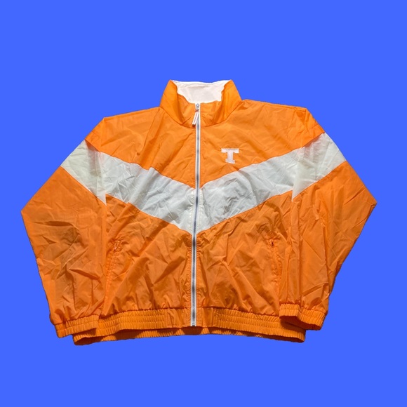 Vintage Other - Spike Sports Tennessee Volunteers Windbreaker Jacket Mens Size XXL Orange NWT
